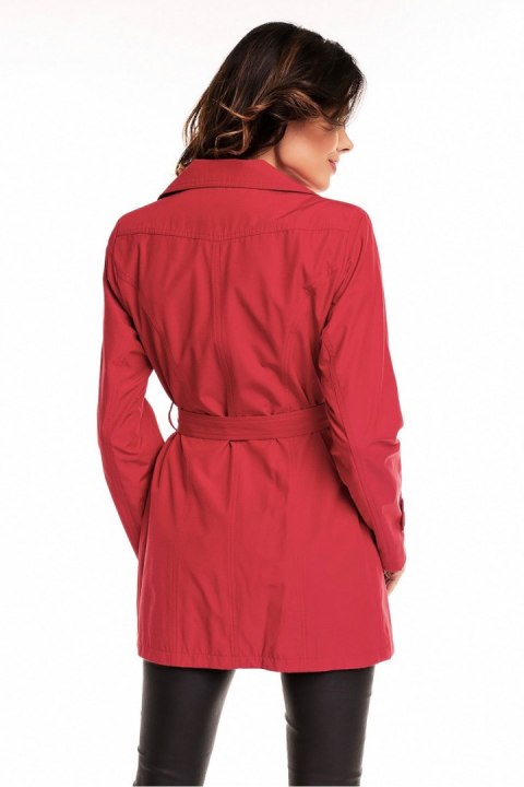 Trencz damski Cabba 04 Red - Cabba Cabba Trencz damski Cabba 04 Red - Cabba Cabba