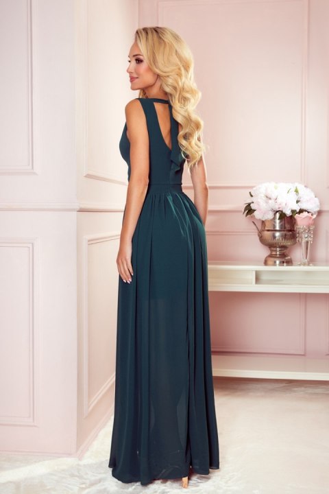 Sukienka Model Justine 362-2 Green - Numoco Numoco Sukienka Model Justine 362-2 Green - Numoco Numoco