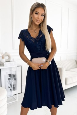 Sukienka Model Linda 381-4 Navy - Numoco Numoco