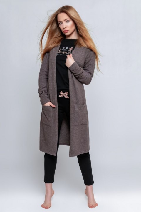 Sweter Kardigan Model Milee Brown - Sensis Sensis Sweter Kardigan Model Milee Brown - Sensis Sensis