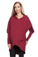 Bluza Ciążowa Model 0146 Bordo - PeeKaBoo PeeKaBoo Bluza Ciążowa Model 0146 Bordo - PeeKaBoo PeeKaBoo