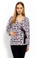 Bluzka Ciążowa Model 1626DC Cleo - PeeKaBoo PeeKaBoo Bluzka Ciążowa Model 1626DC Cleo - PeeKaBoo PeeKaBoo