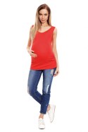 Koszulka ciążowa Model 0141 Coral - PeeKaBoo PeeKaBoo Koszulka ciążowa Model 0141 Coral - PeeKaBoo PeeKaBoo