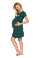 Koszulka nocna Koszula Nocna Ciążowa Model 0190 Green - PeeKaBoo PeeKaBoo Koszulka nocna Koszula Nocna Ciążowa Model 0190 Green - PeeKaBoo PeeKaBoo