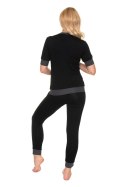 Piżama Ciążowa Model 0184 Black - PeeKaBoo PeeKaBoo Piżama Ciążowa Model 0184 Black - PeeKaBoo PeeKaBoo