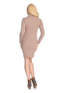 Sukienka Model 1706 Cappuccino - PeeKaBoo PeeKaBoo Sukienka Model 1706 Cappuccino - PeeKaBoo PeeKaBoo