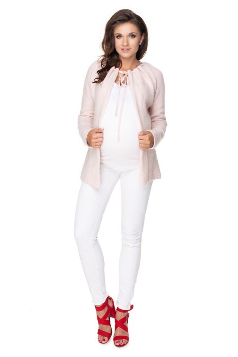 Sweter Kardigan Model 30074 Powder Pink - PeeKaBoo PeeKaBoo Sweter Kardigan Model 30074 Powder Pink - PeeKaBoo PeeKaBoo