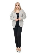 Sweter Kardigan Model 40022 Beige Melange - PeeKaBoo PeeKaBoo Sweter Kardigan Model 40022 Beige Melange - PeeKaBoo PeeKaBoo