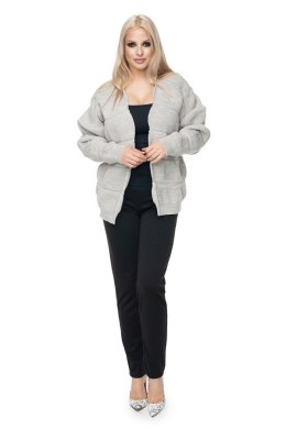 Sweter Kardigan Model 40022 Beige Melange - PeeKaBoo PeeKaBoo