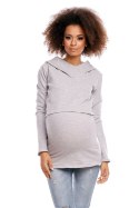 Bluza model 1473 Light Gray - PeeKaBoo PeeKaBoo