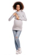 Bluza model 1473 Light Gray - PeeKaBoo PeeKaBoo