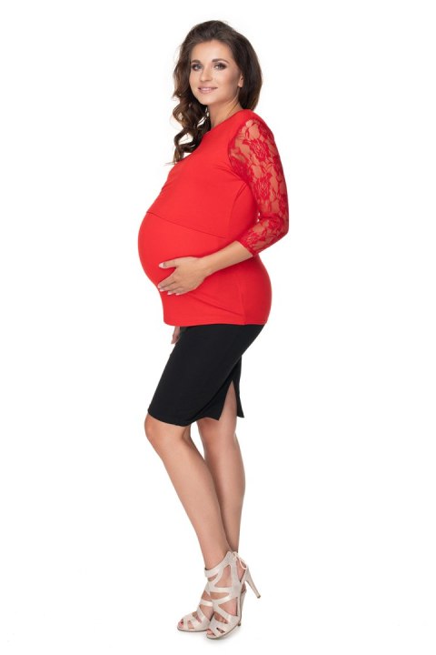 Bluzka Model 0158 Red - PeeKaBoo PeeKaBoo Bluzka Model 0158 Red - PeeKaBoo PeeKaBoo