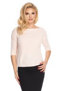 Bluzka Model 0171 Powder Pink - PeeKaBoo PeeKaBoo Bluzka Model 0171 Powder Pink - PeeKaBoo PeeKaBoo