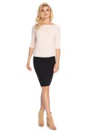 Bluzka Model 0171 Powder Pink - PeeKaBoo PeeKaBoo Bluzka Model 0171 Powder Pink - PeeKaBoo PeeKaBoo