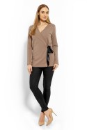 Bluzka Model 1626 Cappuccino - PeeKaBoo PeeKaBoo Bluzka Model 1626 Cappuccino - PeeKaBoo PeeKaBoo
