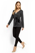Bluzka Model 1626 Grafit - PeeKaBoo PeeKaBoo Bluzka Model 1626 Grafit - PeeKaBoo PeeKaBoo