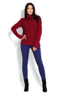 Golf Damski Model 70014 Bordo - PeeKaBoo PeeKaBoo Golf Damski Model 70014 Bordo - PeeKaBoo PeeKaBoo