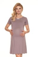 Koszulka nocna Koszula Nocna Ciążowa Model 0198 Cappuccino - PeeKaBoo PeeKaBoo Koszulka nocna Koszula Nocna Ciążowa Model 0198 Cappuccino - PeeKaBoo PeeKaBoo