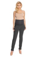Spodnie Ciążowe Model 0175 Grafit - PeeKaBoo PeeKaBoo Spodnie Ciążowe Model 0175 Grafit - PeeKaBoo PeeKaBoo