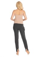 Spodnie Ciążowe Model 0175 Grafit - PeeKaBoo PeeKaBoo Spodnie Ciążowe Model 0175 Grafit - PeeKaBoo PeeKaBoo