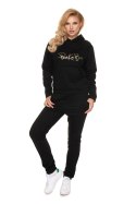 Spodnie Dres Damski Model 0196 Black - PeeKaBoo PeeKaBoo Spodnie Dres Damski Model 0196 Black - PeeKaBoo PeeKaBoo