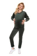 Spodnie Dres Model 0200 Khaki - PeeKaBoo PeeKaBoo Spodnie Dres Model 0200 Khaki - PeeKaBoo PeeKaBoo