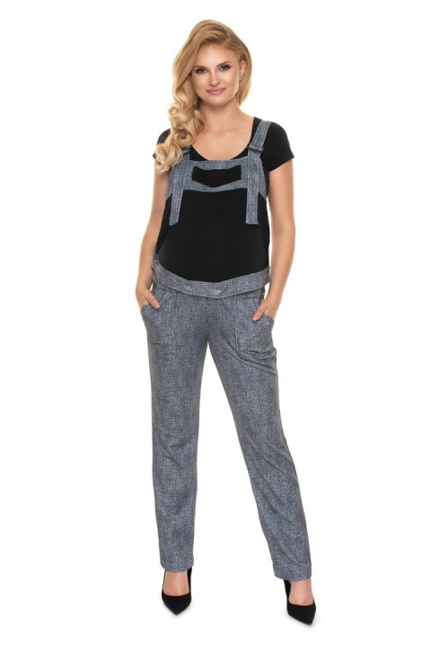 Spodnie Ogrodniczki Model 0188 Black - PeeKaBoo PeeKaBoo Spodnie Ogrodniczki Model 0188 Black - PeeKaBoo PeeKaBoo
