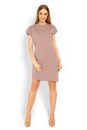 Sukienka Model 1629 Cappuccino - PeeKaBoo PeeKaBoo Sukienka Model 1629 Cappuccino - PeeKaBoo PeeKaBoo