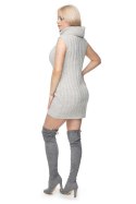 Sukienka Model 40020 Cream Melange - PeeKaBoo PeeKaBoo Sukienka Model 40020 Cream Melange - PeeKaBoo PeeKaBoo