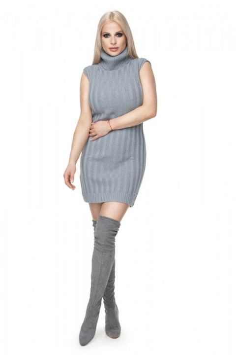 Sukienka Model 40020 Grey - PeeKaBoo PeeKaBoo Sukienka Model 40020 Grey - PeeKaBoo PeeKaBoo