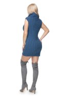 Sukienka Model 40020 Jeans Melange - PeeKaBoo PeeKaBoo Sukienka Model 40020 Jeans Melange - PeeKaBoo PeeKaBoo