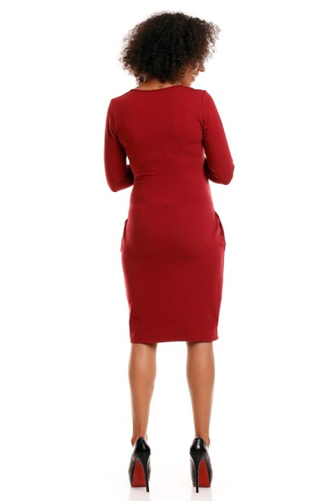 Sukienka model 1445 Crimson - PeeKaBoo PeeKaBoo Sukienka model 1445 Crimson - PeeKaBoo PeeKaBoo