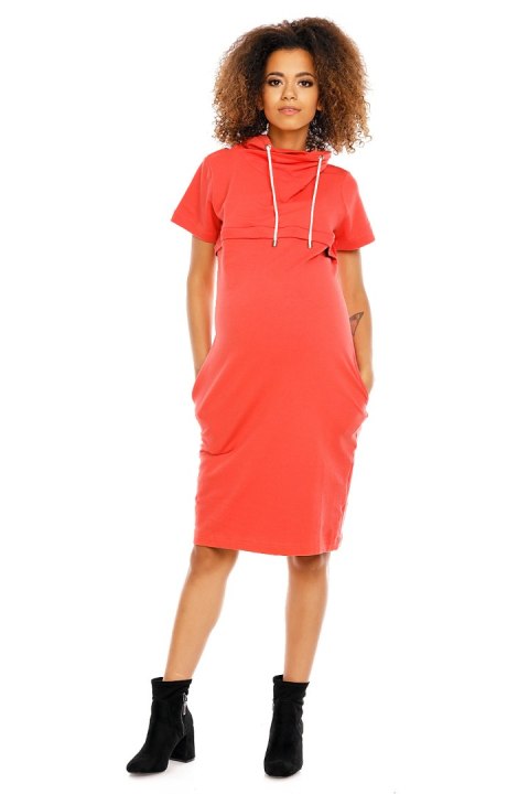 Sukienka model 1581 Coral - PeeKaBoo PeeKaBoo Sukienka model 1581 Coral - PeeKaBoo PeeKaBoo