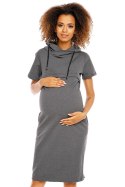 Sukienka model 1581 Graphit - PeeKaBoo PeeKaBoo Sukienka model 1581 Graphit - PeeKaBoo PeeKaBoo
