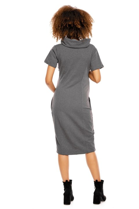 Sukienka model 1581 Graphit - PeeKaBoo PeeKaBoo Sukienka model 1581 Graphit - PeeKaBoo PeeKaBoo