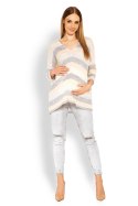 Sweter Ciążowy Model 30057C Yellow - PeeKaBoo PeeKaBoo Sweter Ciążowy Model 30057C Yellow - PeeKaBoo PeeKaBoo