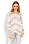 Sweter Damski Model 30057 Yellow - PeeKaBoo PeeKaBoo Sweter Damski Model 30057 Yellow - PeeKaBoo PeeKaBoo