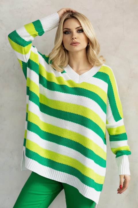 Sweter Damski Model 30091 Ecru - PeeKaBoo PeeKaBoo Sweter Damski Model 30091 Ecru - PeeKaBoo PeeKaBoo
