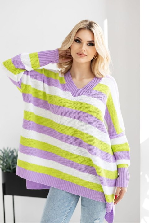 Sweter Damski Model 30091 Lila - PeeKaBoo PeeKaBoo Sweter Damski Model 30091 Lila - PeeKaBoo PeeKaBoo