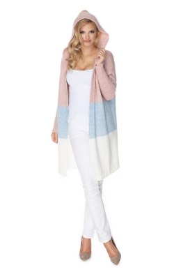 Sweter Kardigan Model 30069 Powder Pink/Sky Blue - PeeKaBoo PeeKaBoo