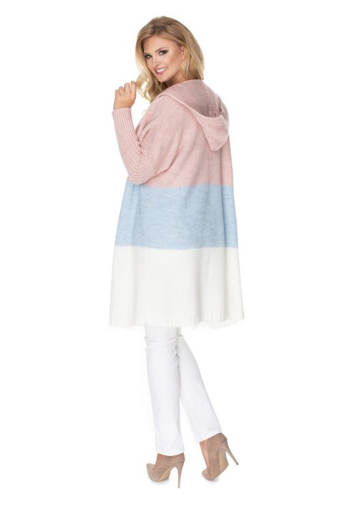 Sweter Kardigan Model 30069 Powder Pink/Sky Blue - PeeKaBoo PeeKaBoo Sweter Kardigan Model 30069 Powder Pink/Sky Blue - PeeKaBoo PeeKaBoo