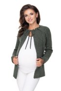 Sweter Kardigan Model 30074 Khaki - PeeKaBoo PeeKaBoo Sweter Kardigan Model 30074 Khaki - PeeKaBoo PeeKaBoo