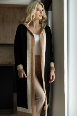 Sweter Kardigan Model 30085 Black - PeeKaBoo PeeKaBoo
