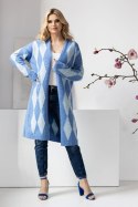 Sweter Kardigan Model 30092 Blue - PeeKaBoo PeeKaBoo Sweter Kardigan Model 30092 Blue - PeeKaBoo PeeKaBoo