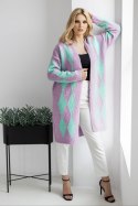 Sweter Kardigan Model 30092 Lila - PeeKaBoo PeeKaBoo