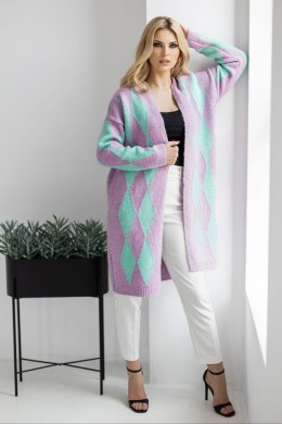Sweter Kardigan Model 30092 Lila - PeeKaBoo PeeKaBoo