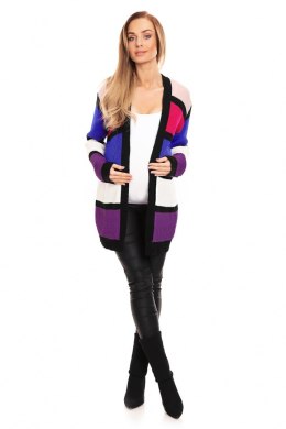 Sweter Kardigan Model 40021 Violet - PeeKaBoo PeeKaBoo