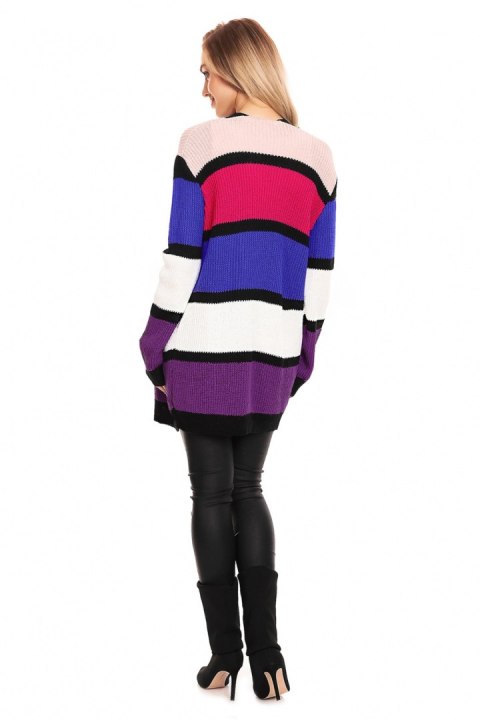 Sweter Kardigan Model 40021 Violet - PeeKaBoo PeeKaBoo Sweter Kardigan Model 40021 Violet - PeeKaBoo PeeKaBoo