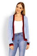 Sweter Kardigan Model 60004 Sky Blue - PeeKaBoo PeeKaBoo