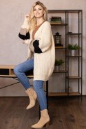 Sweter Kardigan Model 70041 Beige - PeeKaBoo PeeKaBoo Sweter Kardigan Model 70041 Beige - PeeKaBoo PeeKaBoo